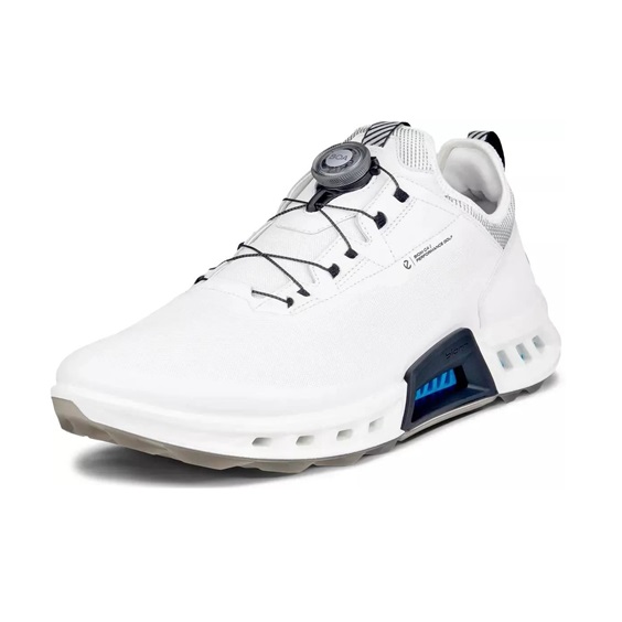 Ecco Biom C4 Boa męskie buty golfowe, białe