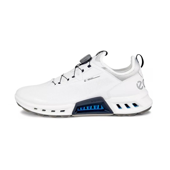 Ecco Biom C4 Boa męskie buty golfowe, białe
