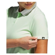 Adidas Ultimate365 Tour PrimeKnit damskie polo, crytsal jade