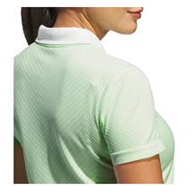Adidas Ultimate365 Tour PrimeKnit damskie polo, crytsal jade