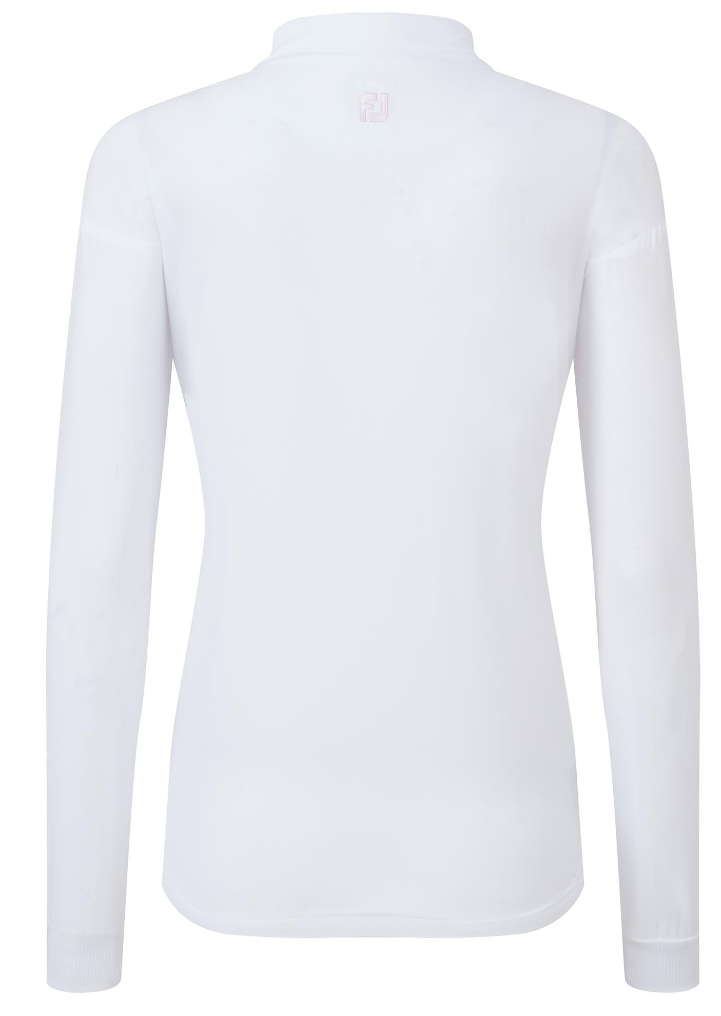 FootJoy Lightweight Full-Zip damska kurtka, biało/różowa