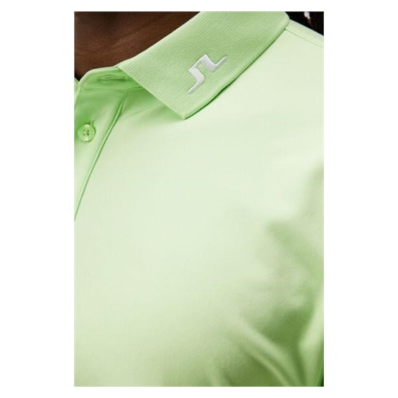 J.Lindeberg KV Regular Fit męskie polo, jasno zielone