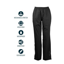 Sun Mountain Monsoon Waterproof spodnie męskie, czarne