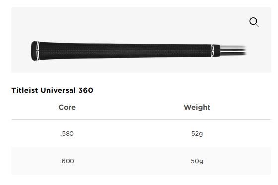 Titleist SM10 Jet Black wedge, stal