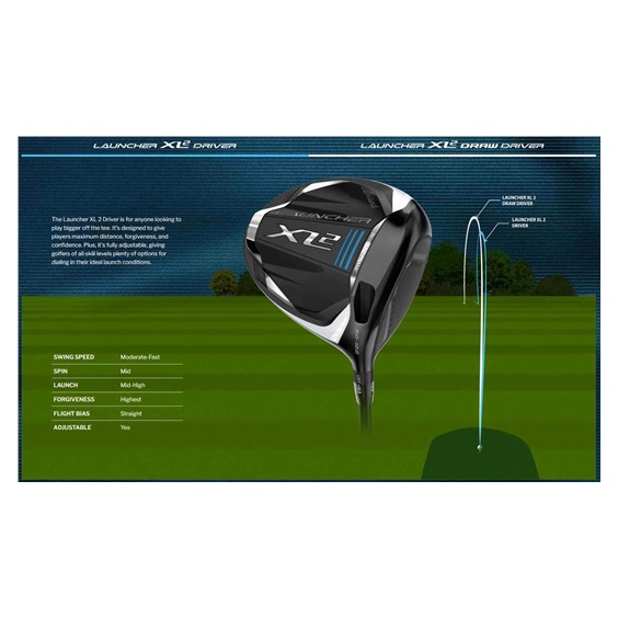 Cleveland Launcher XL 2 Draw męski driver