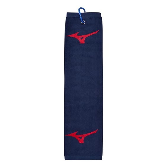 Mizuno RB Tri Fold ręcznik golfowy, granatowy