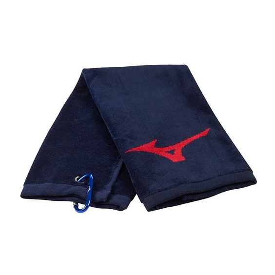Mizuno RB Tri Fold ręcznik golfowy, granatowy
