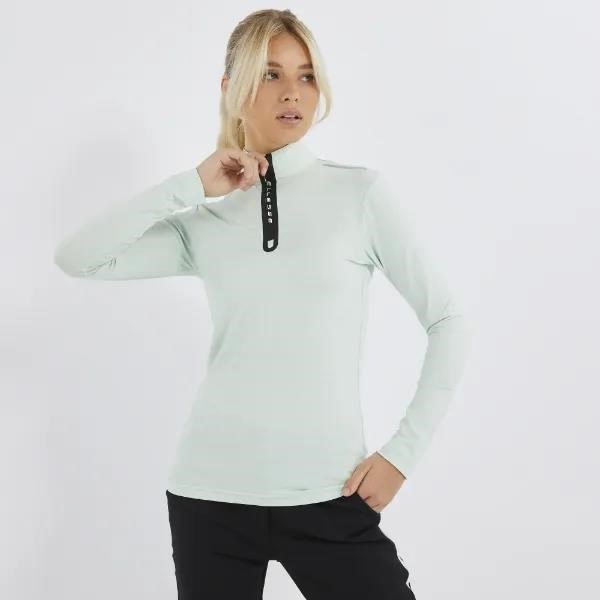 Ellesse Juliano 1/2 Zip damska bluza, jasno zielona