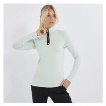 Ellesse Juliano 1/2 Zip damska bluza, jasno zielona