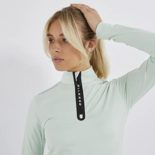 Ellesse Juliano 1/2 Zip damska bluza, jasno zielona