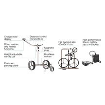 JuCad drive S 2.0 wózek elektryczny + bogate akcesoria