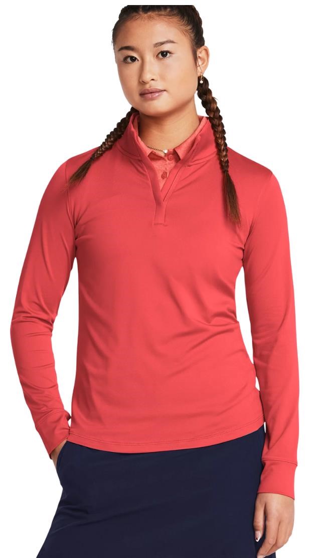Under Armour Playoff 1/4 Zip bluza damska, czerwona