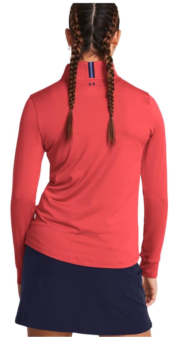Under Armour Playoff 1/4 Zip bluza damska, czerwona