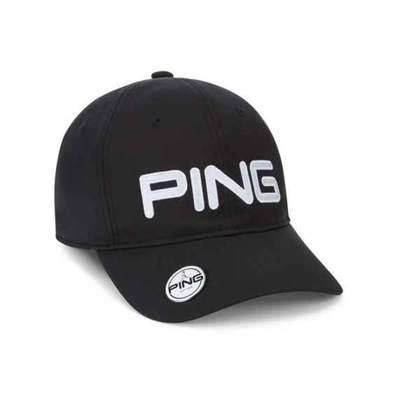 Ping Ball Marker czapka z daszkiem, czarna