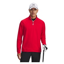 Under Armour Midlayer QZ LB męska bluza, czerwona