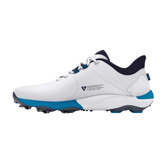Under Armour Drive Pro Wide męskie buty golfowe, białe
