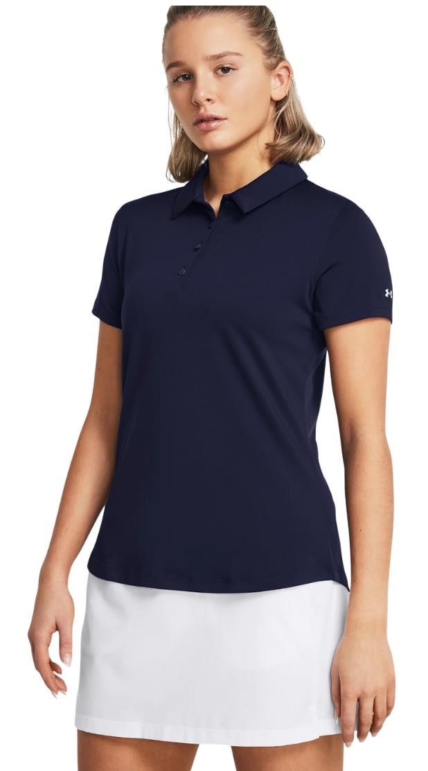 Under Armour Playoff damskie polo, granatowe