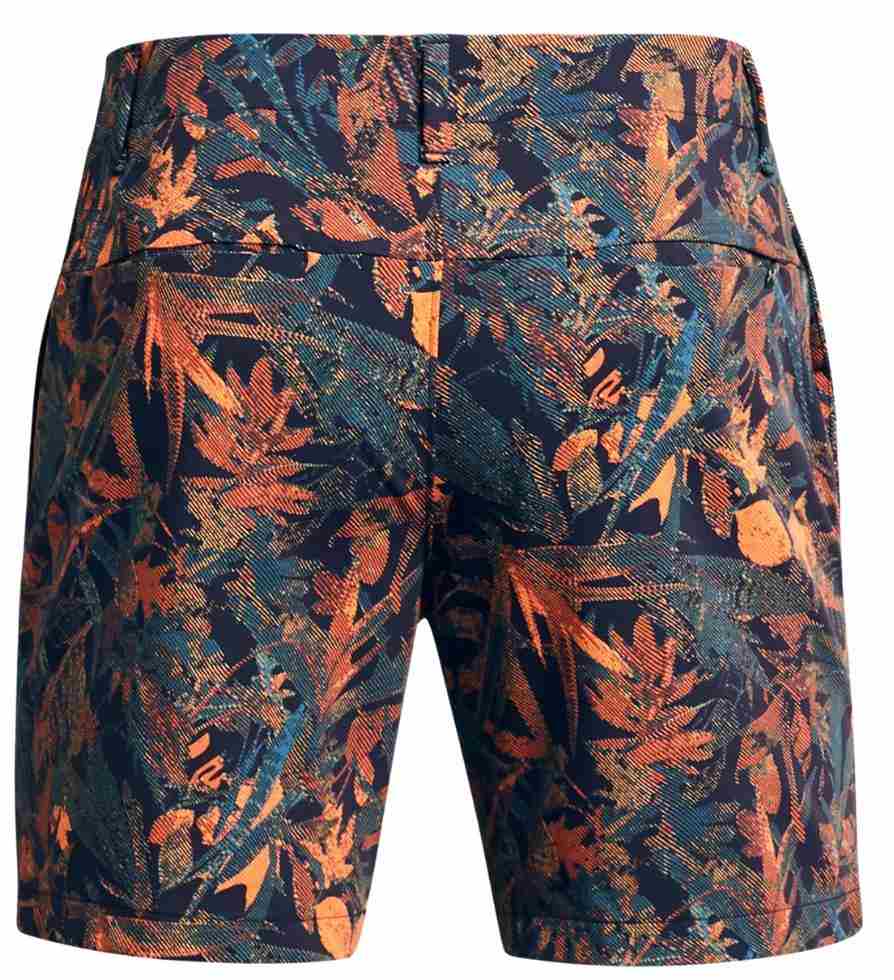 Under Armour Iso-Chill 7" Printed męskie spodenki, midnight navy/photon blue/halo gray