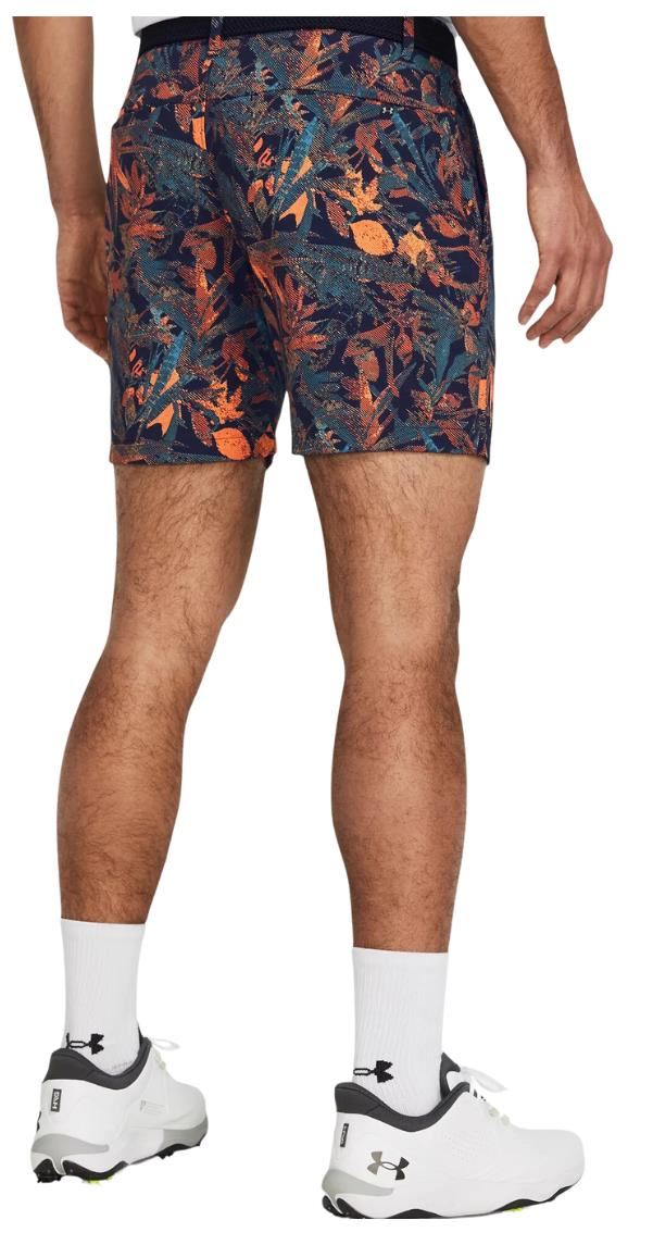 Under Armour Iso-Chill 7" Printed męskie spodenki, midnight navy/photon blue/halo gray