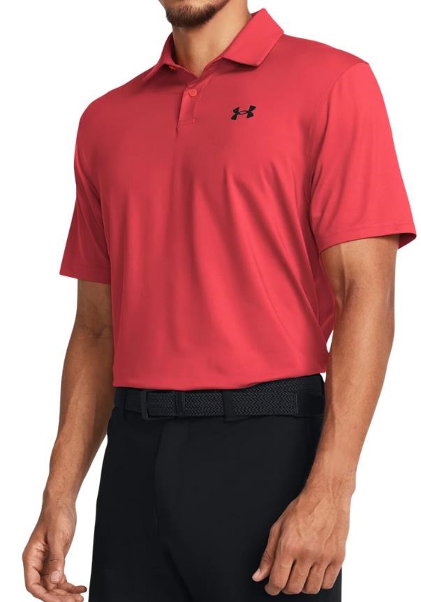 Under Armour T2G męskie polo, czerwono/czarne