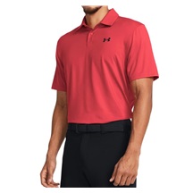 Under Armour T2G męskie polo, czerwono/czarne