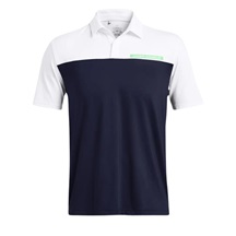 Under Armour T2G Color Block męskie polo, niebiesko/białe