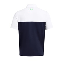 Under Armour T2G Color Block męskie polo, niebiesko/białe