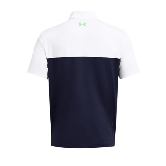 Under Armour T2G Color Block męskie polo, niebiesko/białe