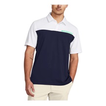 Under Armour T2G Color Block męskie polo, niebiesko/białe