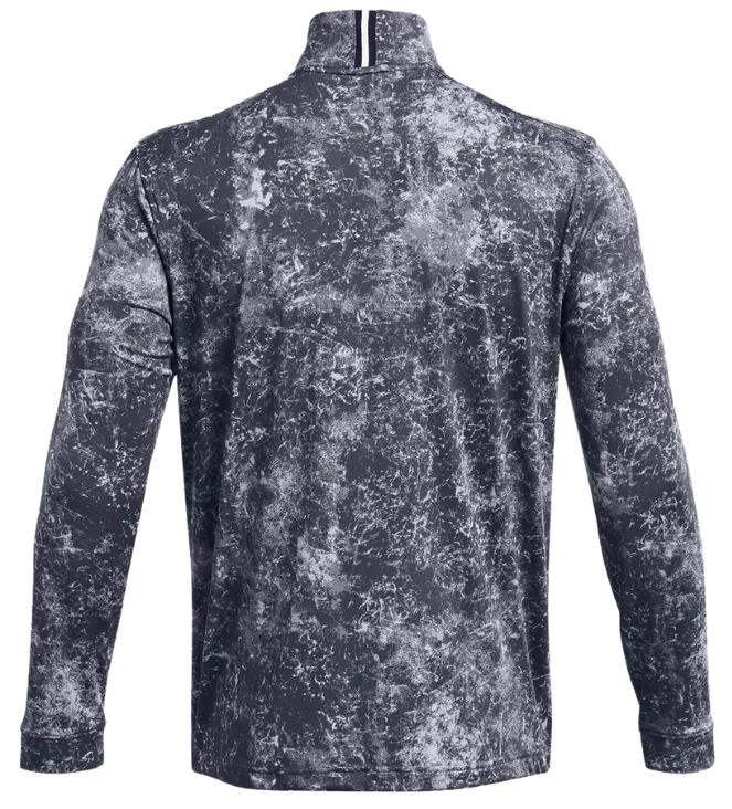 Under Armour Playoff Printed 1/4 Zip męska bluza, downpour gray/midnight navy
