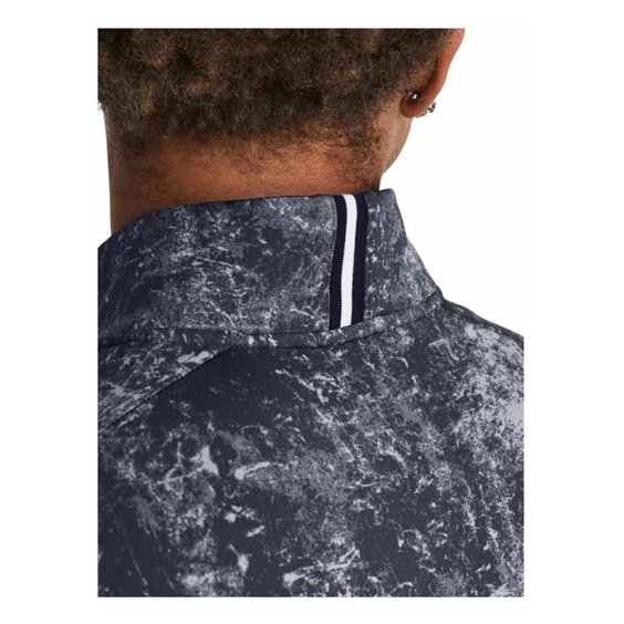 Under Armour Playoff Printed 1/4 Zip męska bluza, downpour gray/midnight navy