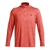 Under Armour Playoff Printed 1/4 Zip męska bluza, coho/red solstice/black