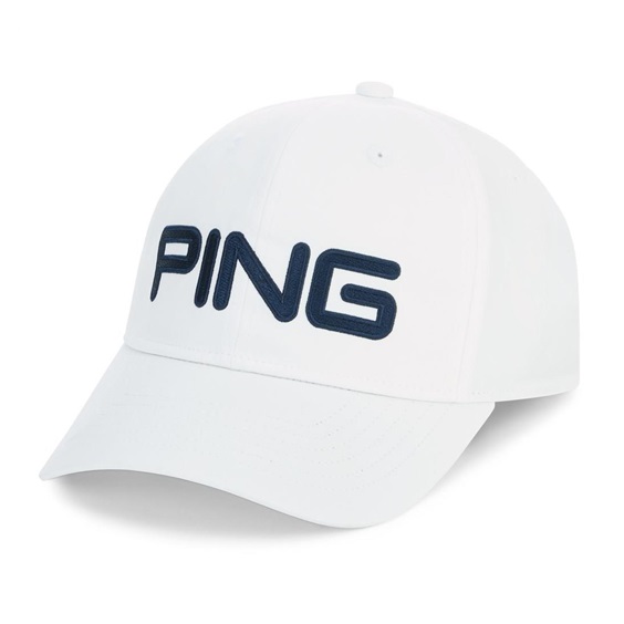 Ping Unstructured pánská kšiltovka, biała