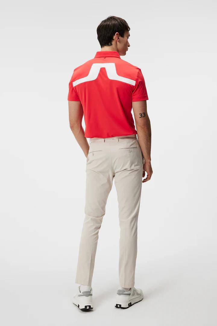 J.Lindeberg KV Tour męskie polo, czerwone