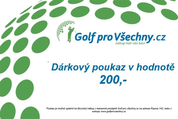 Dárkový poukaz v hodnotě 200,-