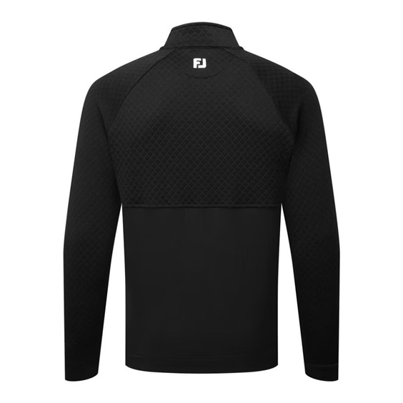 FootJoy Jacquard Thermal Chill-Out męska bluza, czarna