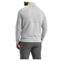 FootJoy Jacquard Thermal Chill-Out męska bluza, szara