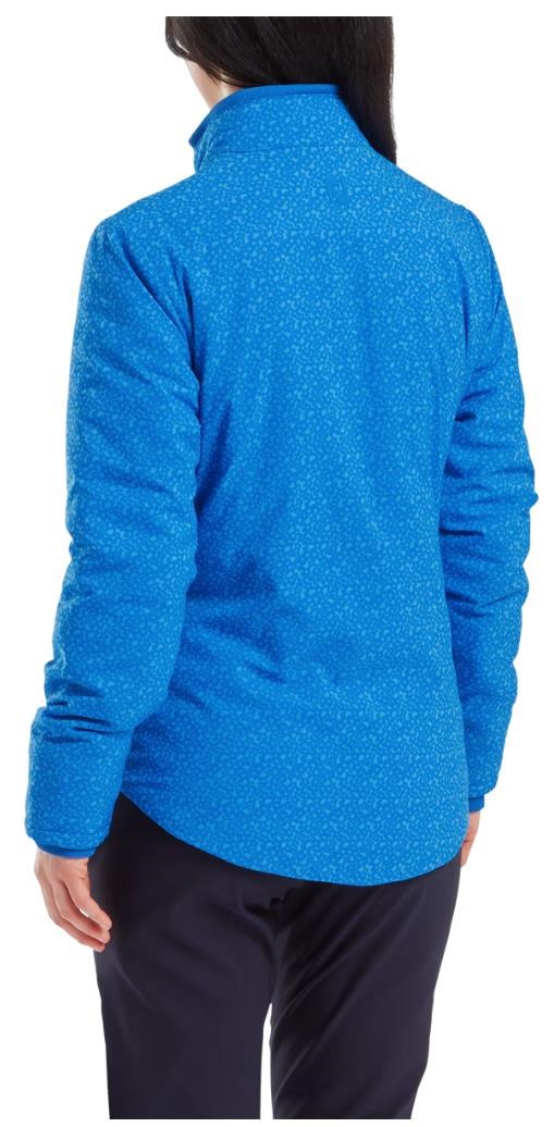Footjoy ThermoSeries damska kurtka, floral blue (niebieska)