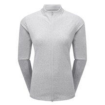 Footjoy Full-Zip Space Dye Thermal Midlayer damska bluza, szara