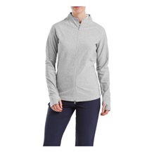 Footjoy Full-Zip Space Dye Thermal Midlayer damska bluza, szara