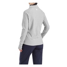 Footjoy Full-Zip Space Dye Thermal Midlayer damska bluza, szara