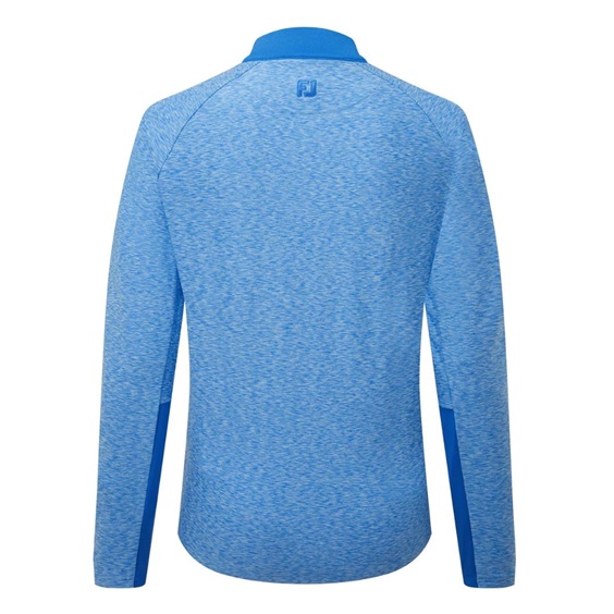 Footjoy Full-Zip Space Dye Thermal Midlayer damska bluza, blue/aqua