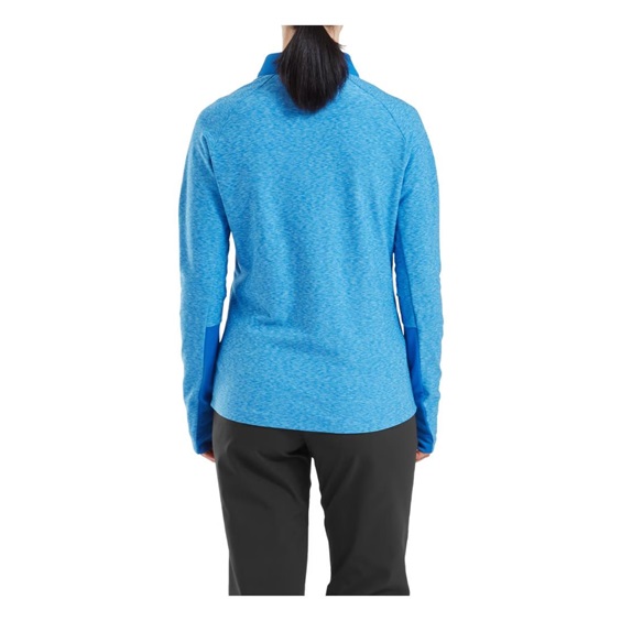 Footjoy Full-Zip Space Dye Thermal Midlayer damska bluza, blue/aqua