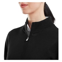 FootJoy Drirelease Full-Zip Lined damski sweter, czarny
