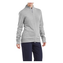 FootJoy Drirelease Full-Zip Lined damski sweter, szary