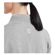 FootJoy Drirelease Full-Zip Lined damski sweter, szary