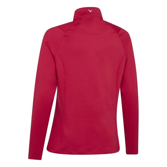 Callaway Thermal Longsleeve Fleece Back Jersey damska koszulka, persian red