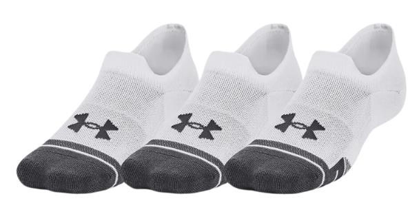 Under Armour Performance Tech uniseks skarpetki, 3pary, białe