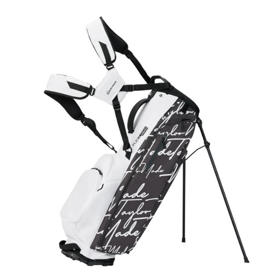 TaylorMade Flextech stand bag, script icon