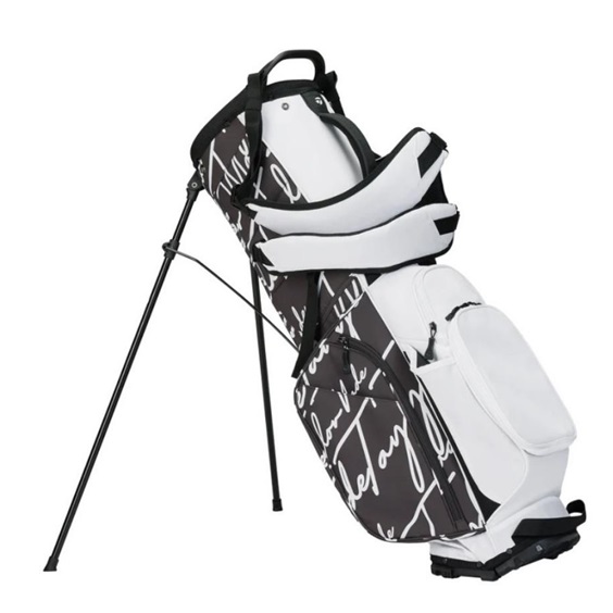TaylorMade Flextech stand bag, script icon